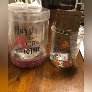 Nurse day gifts Cocktail Glass or Wine glass